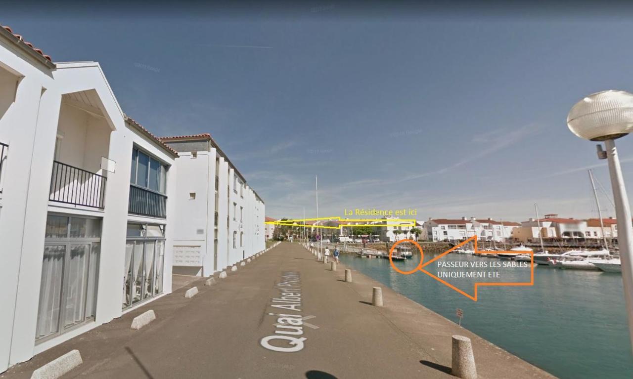 Studio Les Sables D'Olonne Port Olona - La Chaume Exteriér fotografie